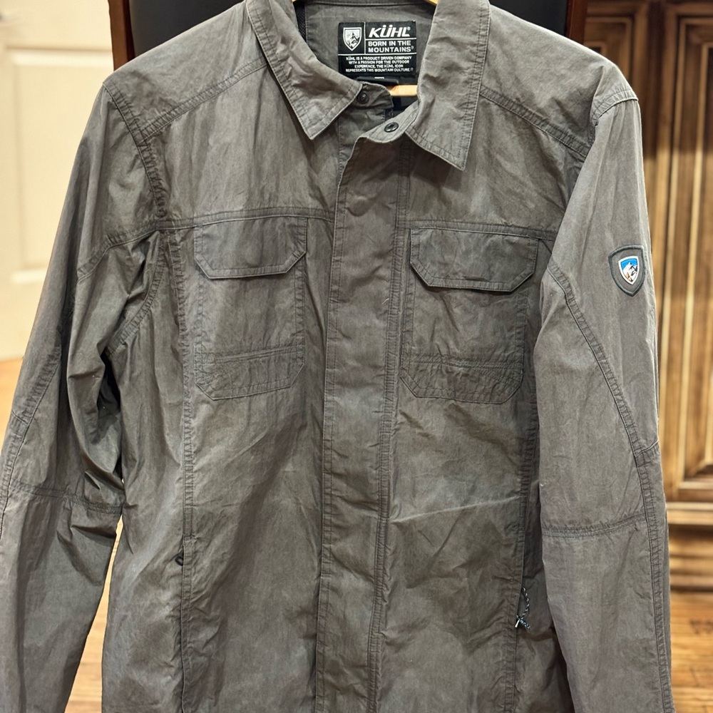 KUHL Charcoal Outlaw Waxed Jacket
